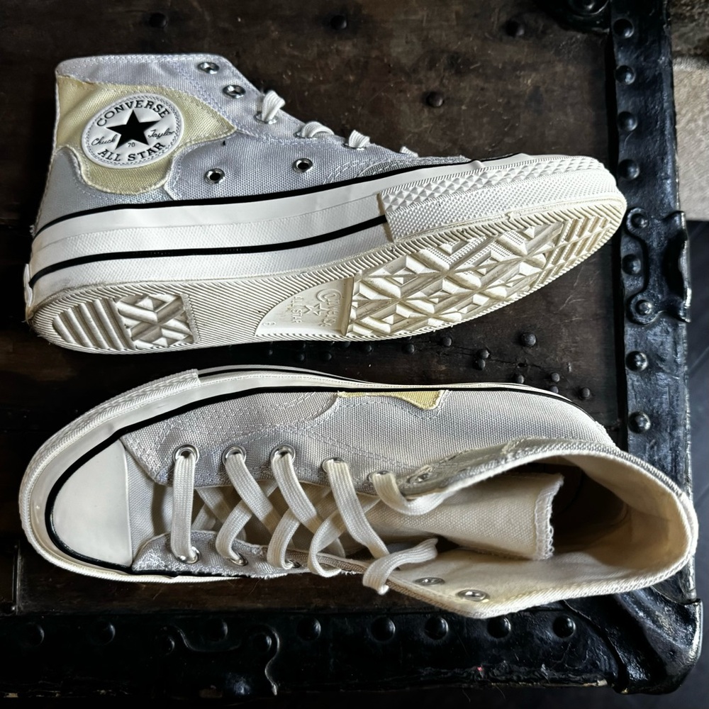 Converse Chuck 70 Canvas Patchwork Size 6 Men/8 W… - image 3